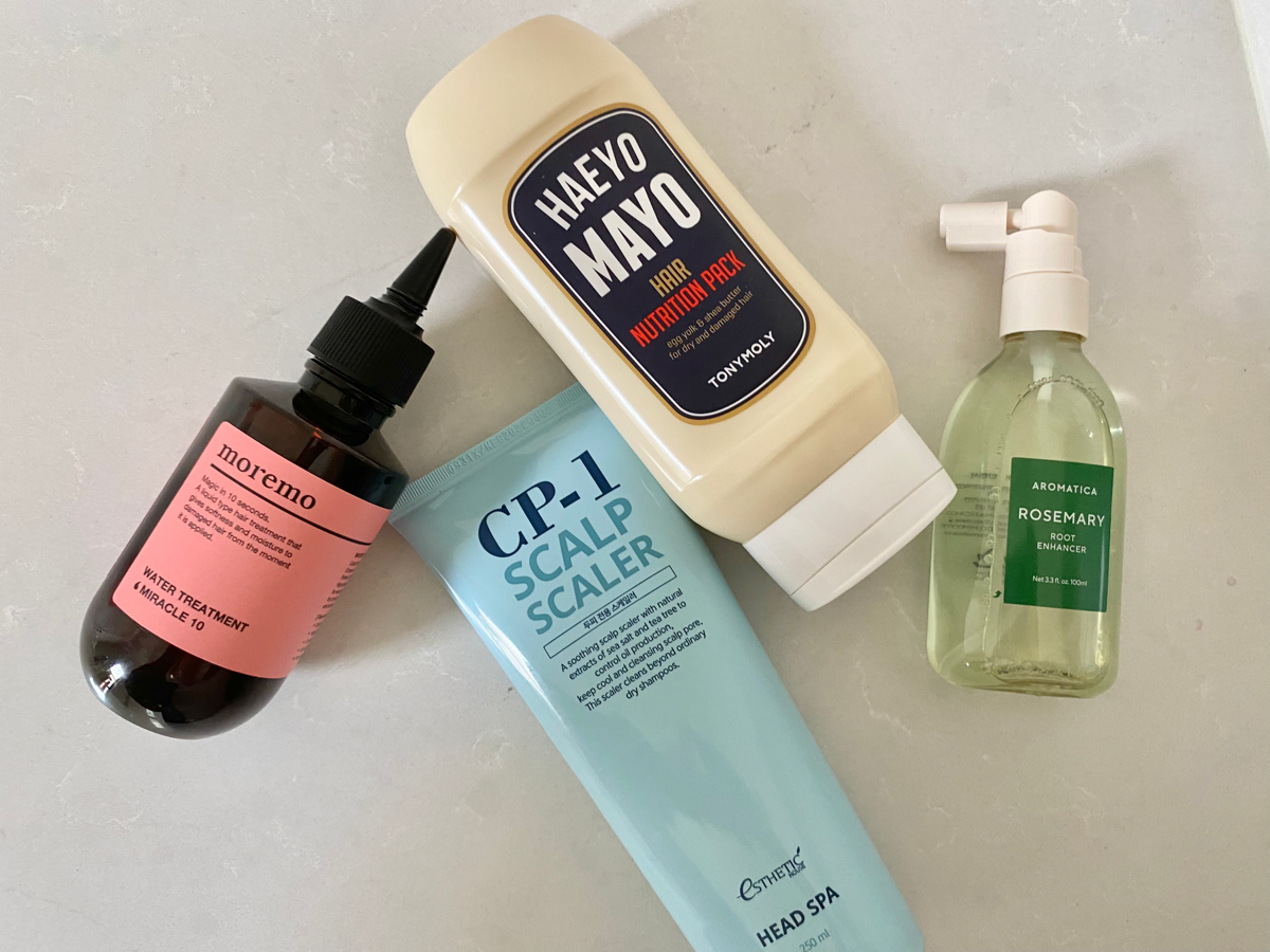 My Favorite Korean Haircare Products