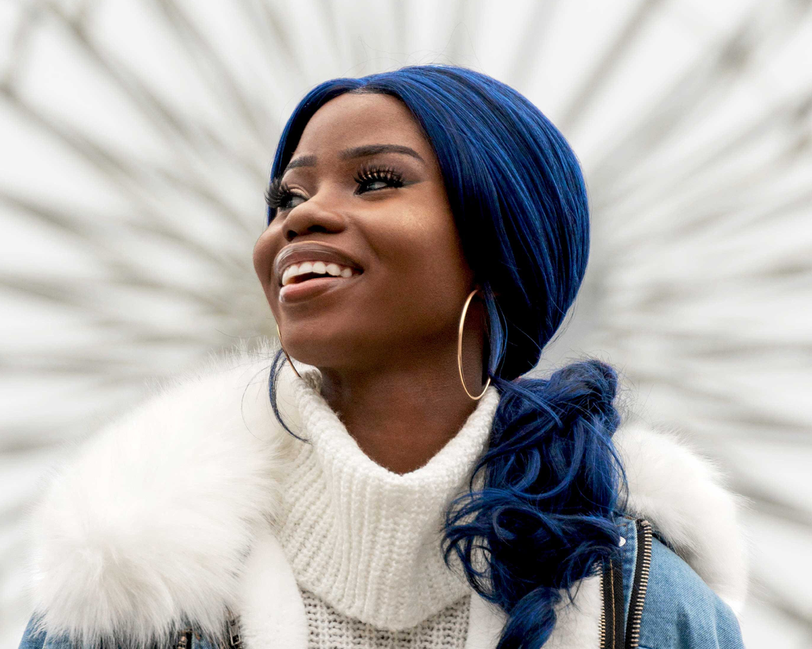 How to Dye Brown Hair Blue Without Bleaching It